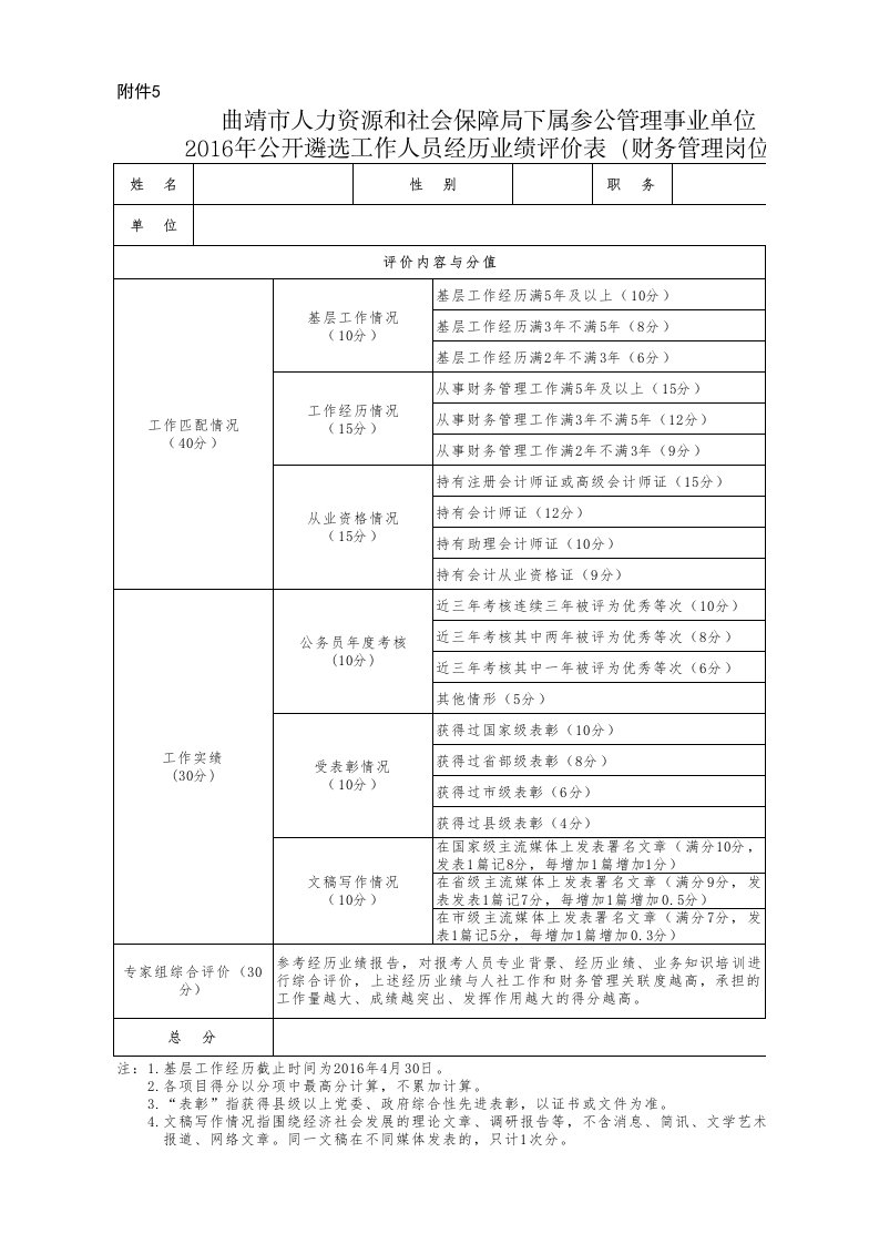 财务管理岗位