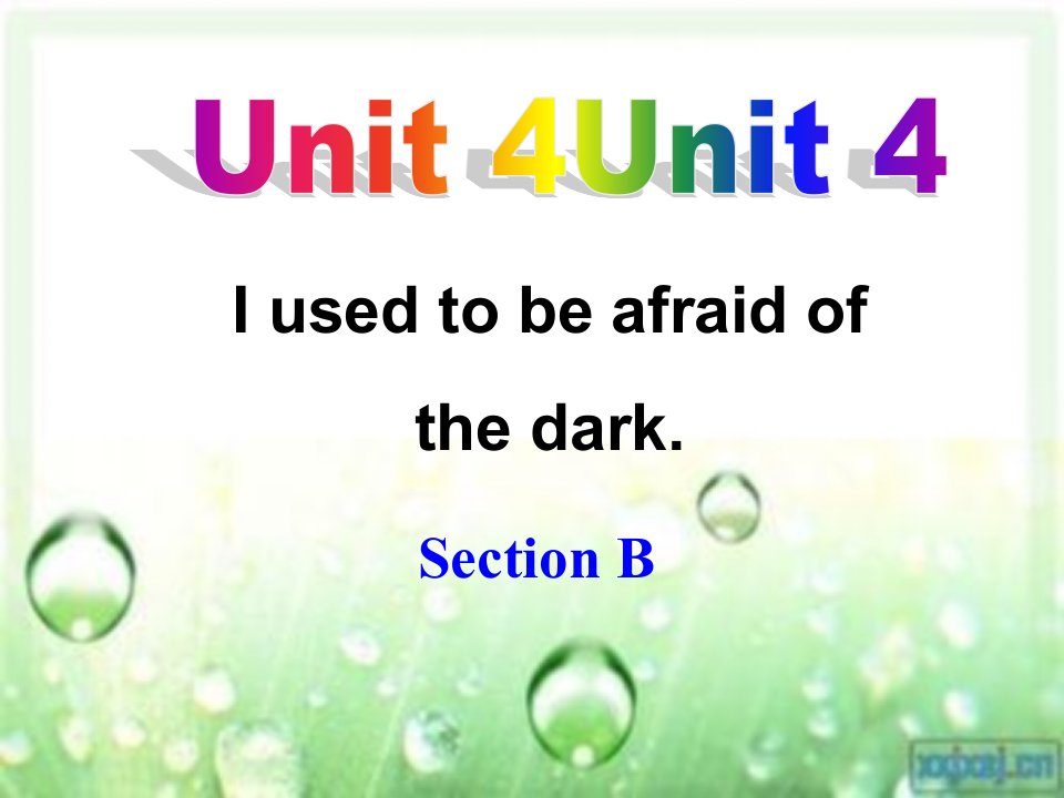 九年级Unit4-SectionB课件