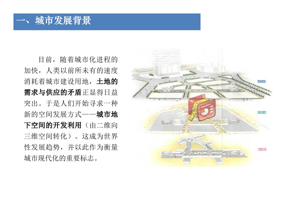 城市地下空间ppt培训课件