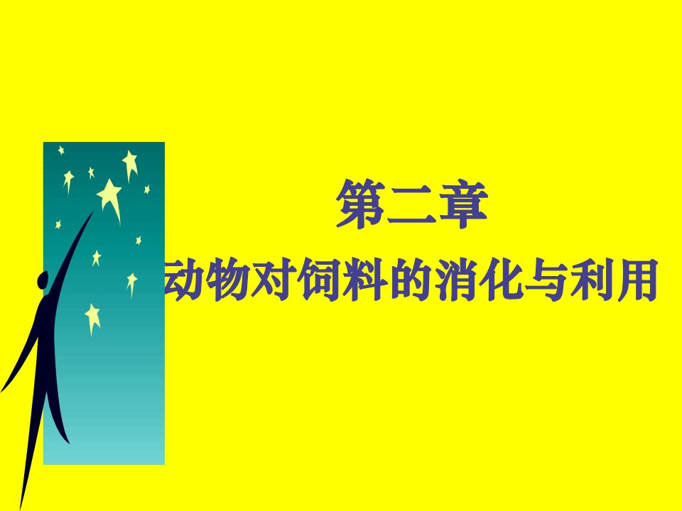 动物对饲料的消化与利用