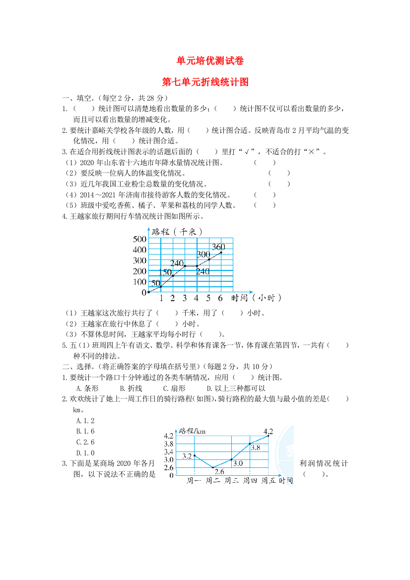 2021五年级数学上册