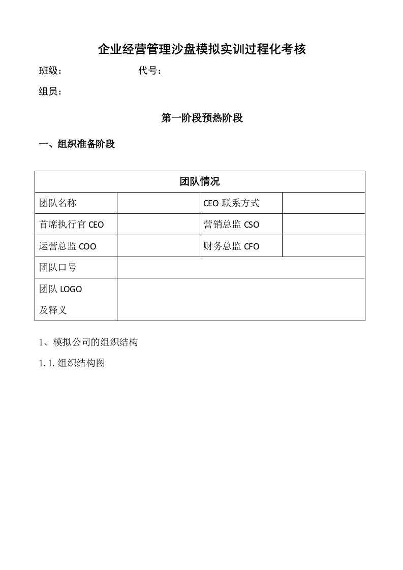 企业经营管理沙盘模拟实训过程化考核第三次