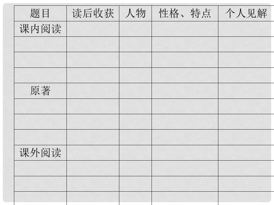 五年级语文下册