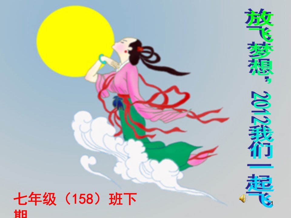 七年级（158）班下期主题班会