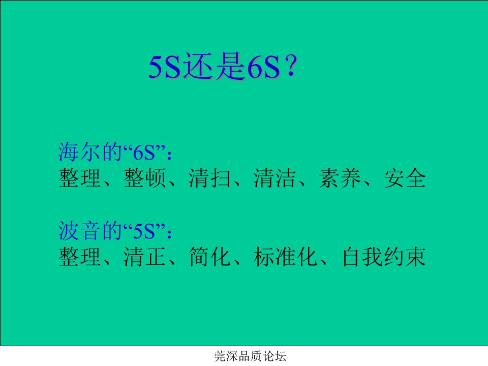 精选5S实战培训讲座ppt61页