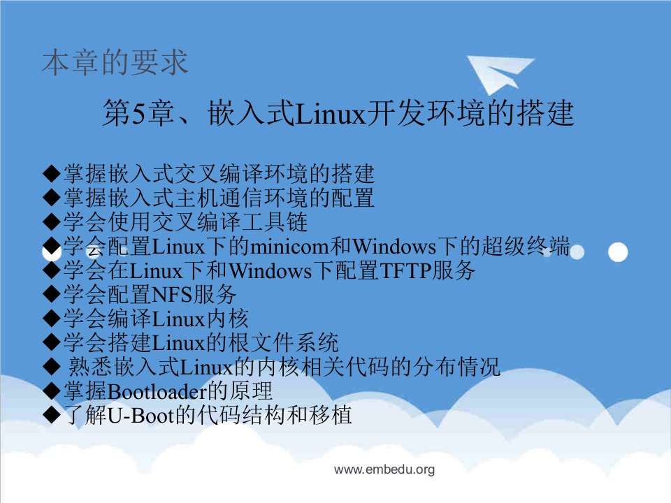 环境管理-第5章嵌入式Linux开发环境的搭建