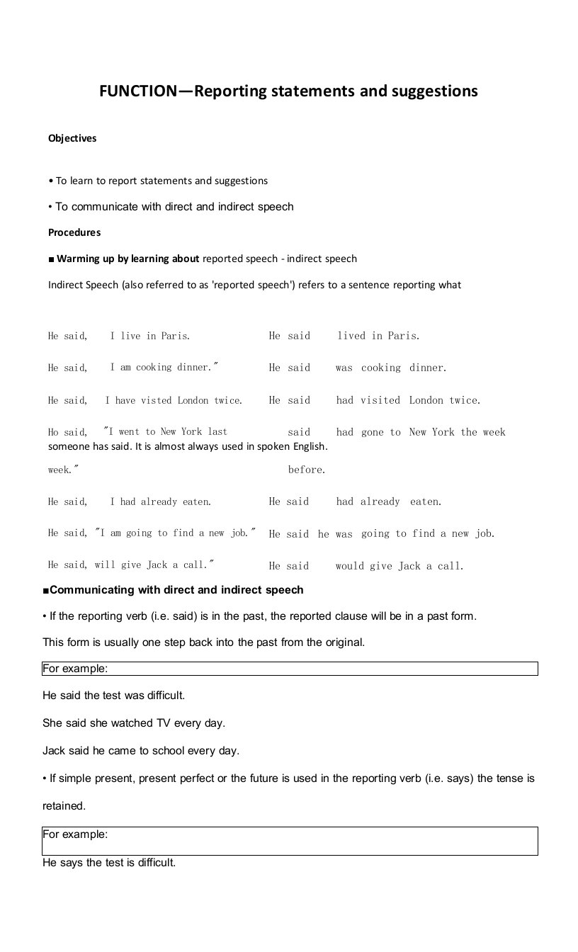 英语必修ⅴ外研版module3教案（3）