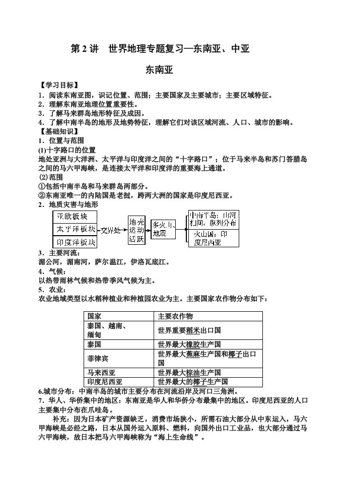 高二区域地理