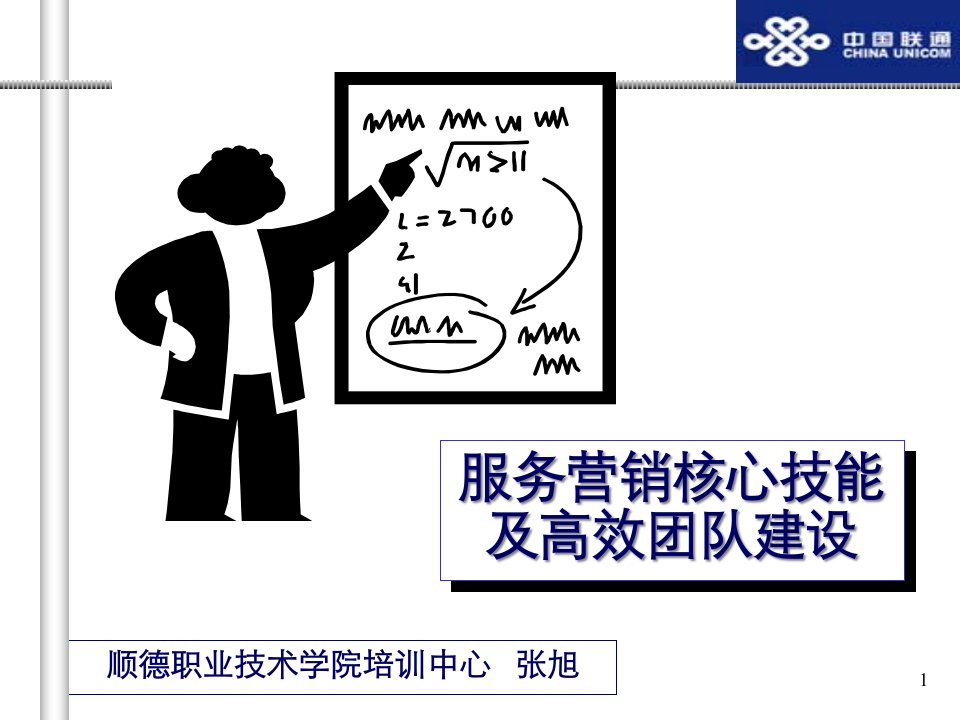 [精选]中国联通服务营销核心技能与高效团队建设