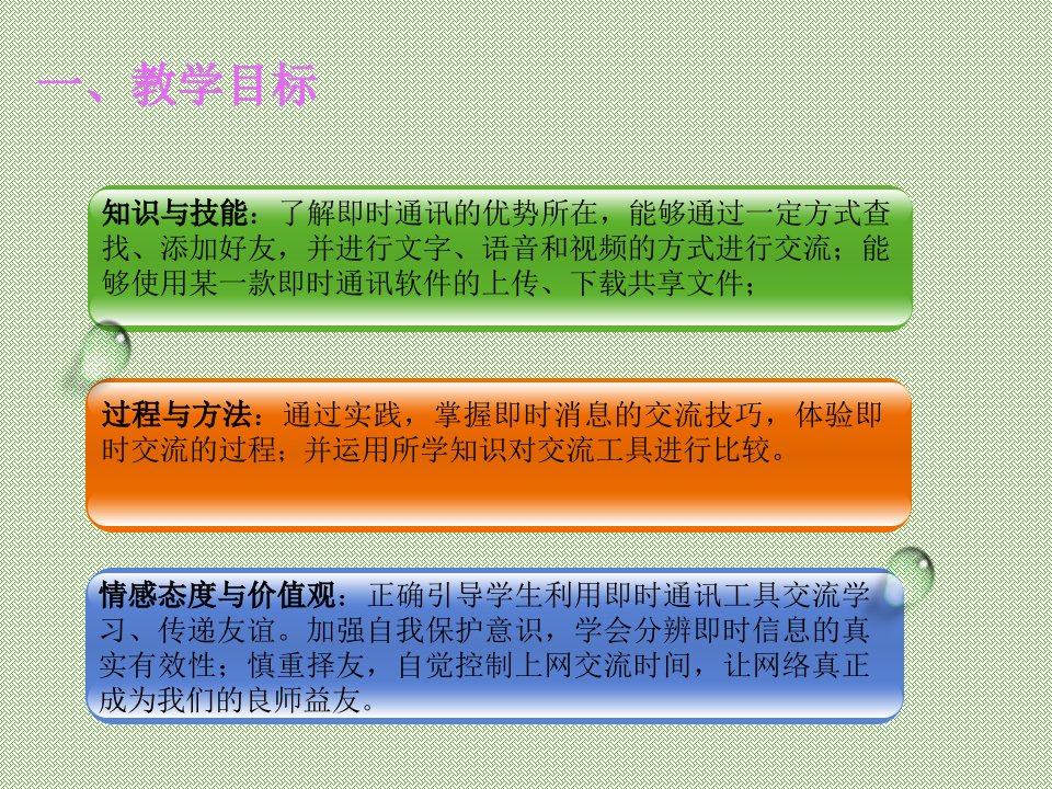 3.3.2实时的信息交流方式