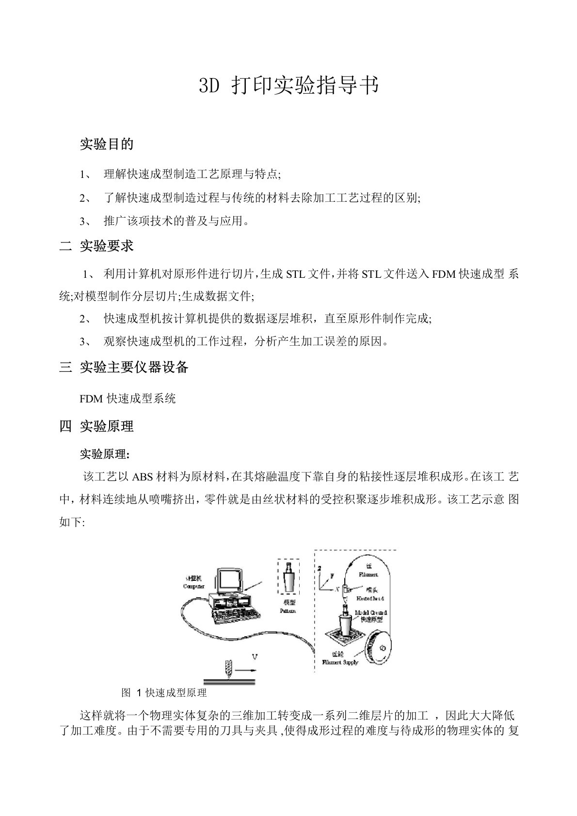 3D打印实验指导书