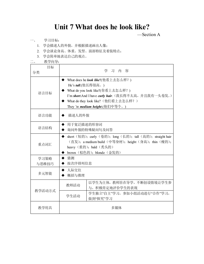 【小学中学教育精选】课件教案设计