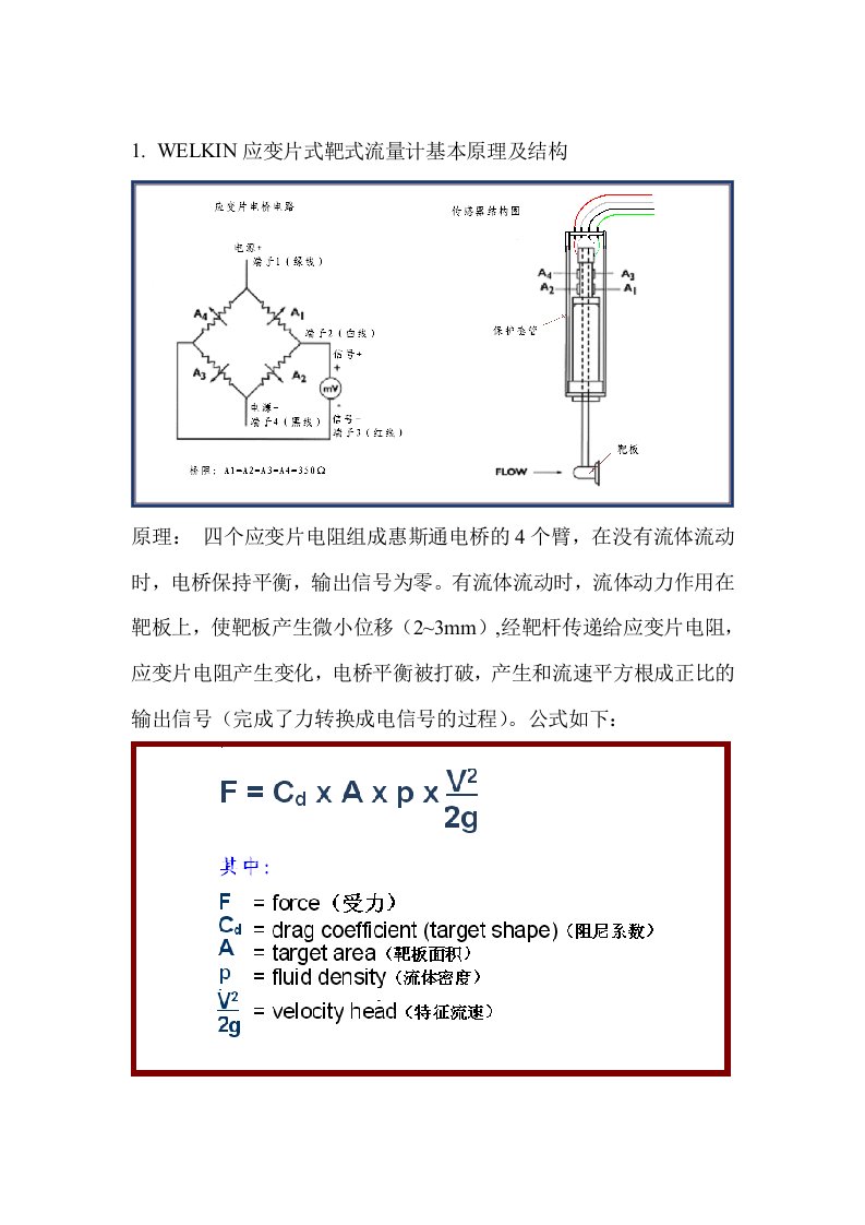 WELKIN靶式流量计