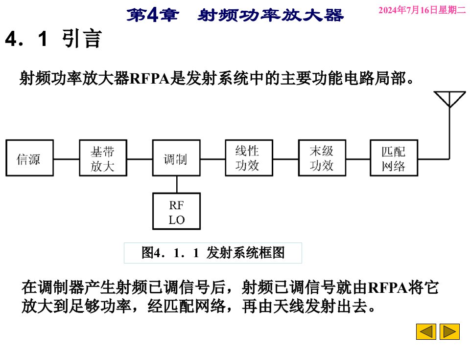 04射频功率放大器