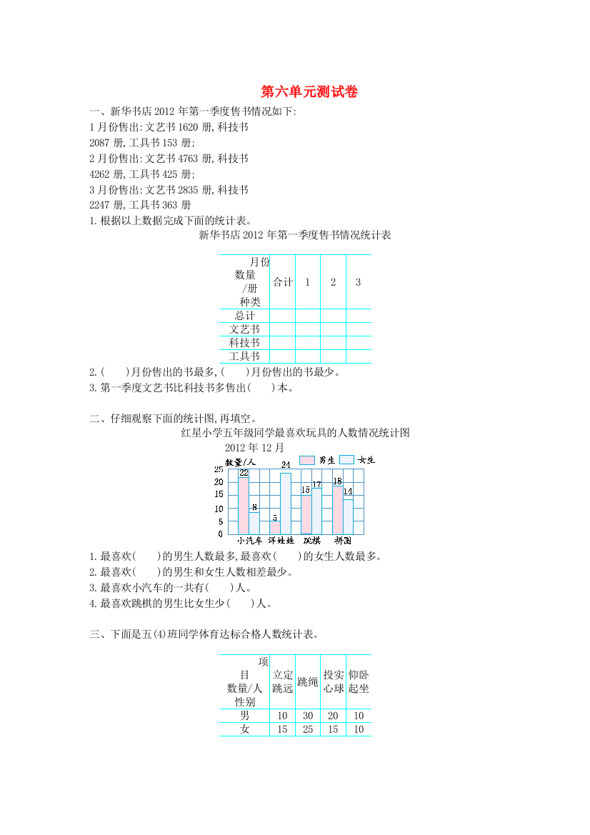 五年级数学上册