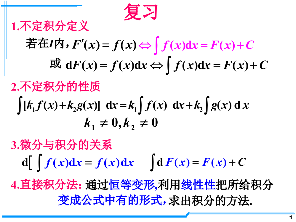 经典高等数学D4-21-第一类换元积分