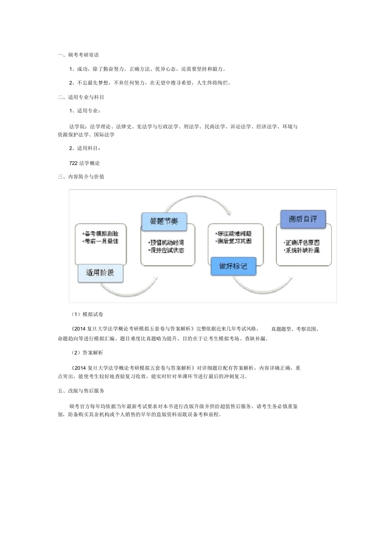 复旦大学法学概论考研模拟五套卷与答案解析