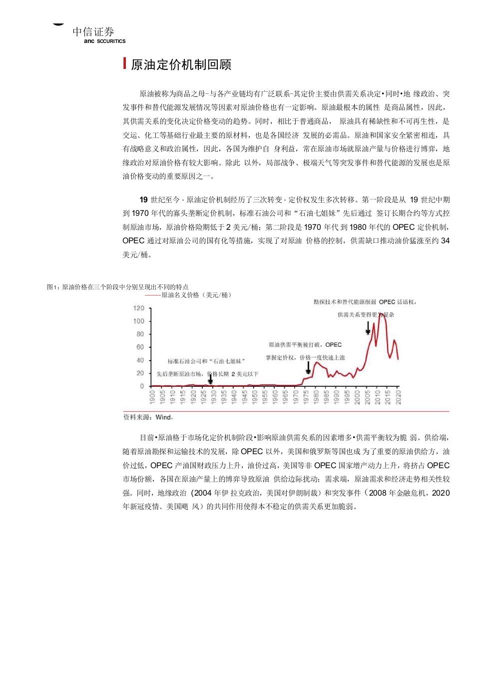 原油的供求逻辑