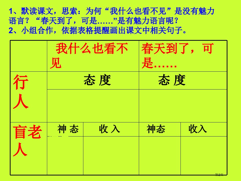 北师大版小学四年级下册语文语言的魅力市公开课一等奖省优质课获奖课件