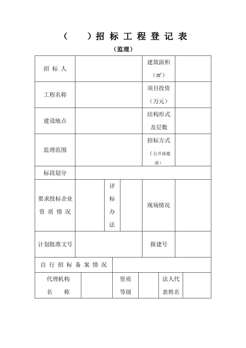 建筑资料-招投标文件大全