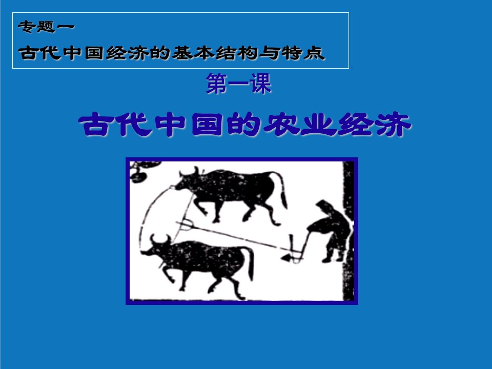 农业与畜牧-11古代中国的农业经济2