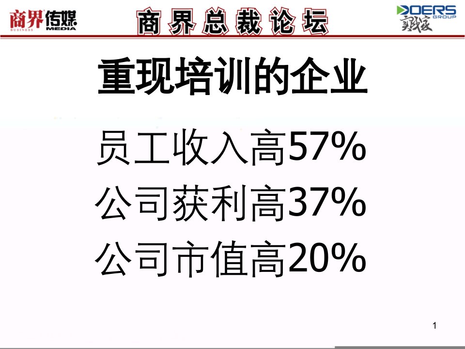 成功企业的十大关键简介