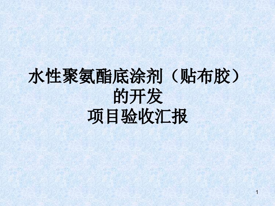 大宝项目验收汇报ppt演示文稿