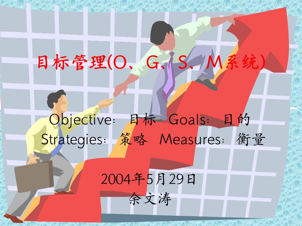 目标管理(O、G、S、M系统)(PPT