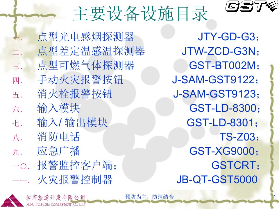 精选消防设备设施使用说明