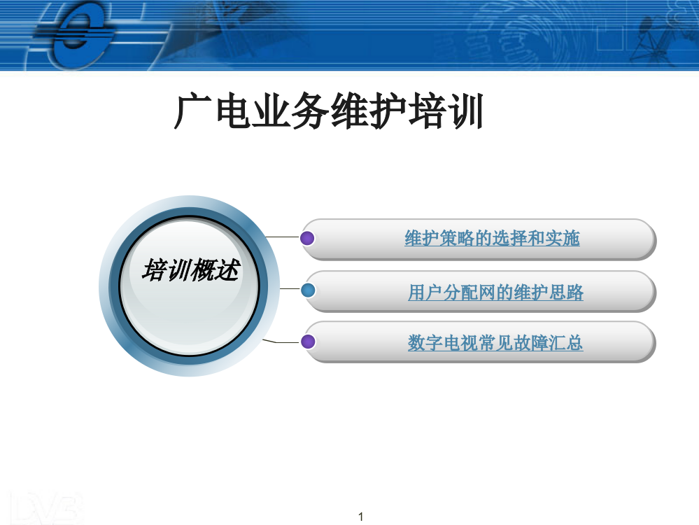 有线数字电视维护方法ppt课件