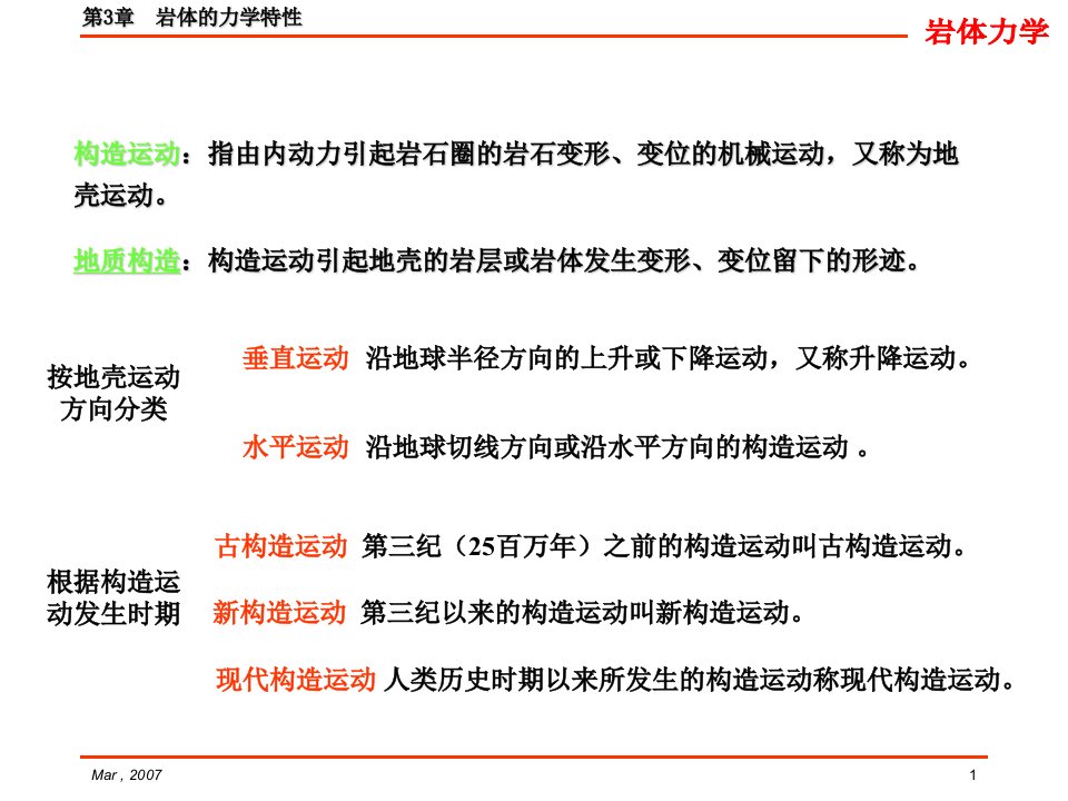 岩体的力学特性上岩石力学课件