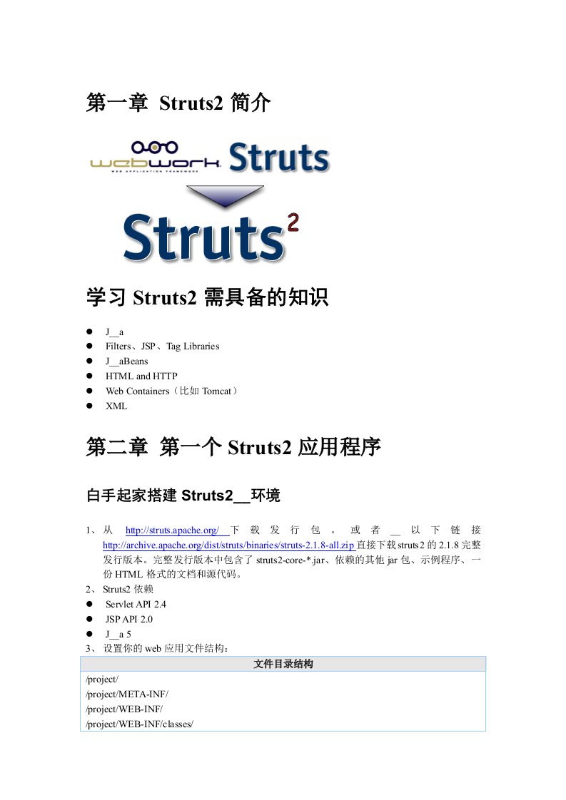 [计算机软件及应用]struts