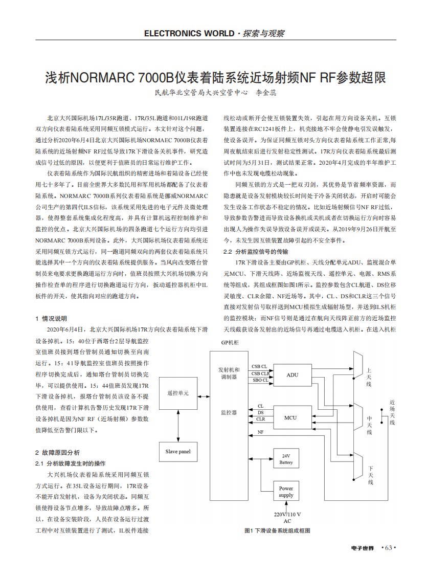 浅析NORMARC