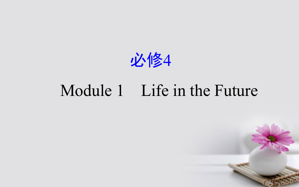 高考英语复习-Module-1-Deep-South-Life-in-the-Future市赛课公开