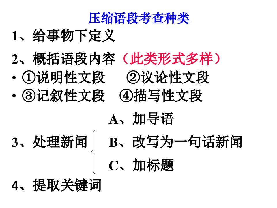 压缩语段课件上课用简洁版ppt