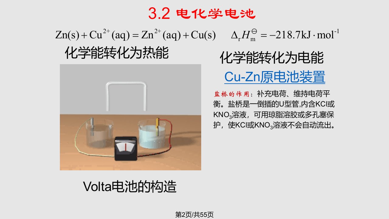 普通化学简明教程电化学