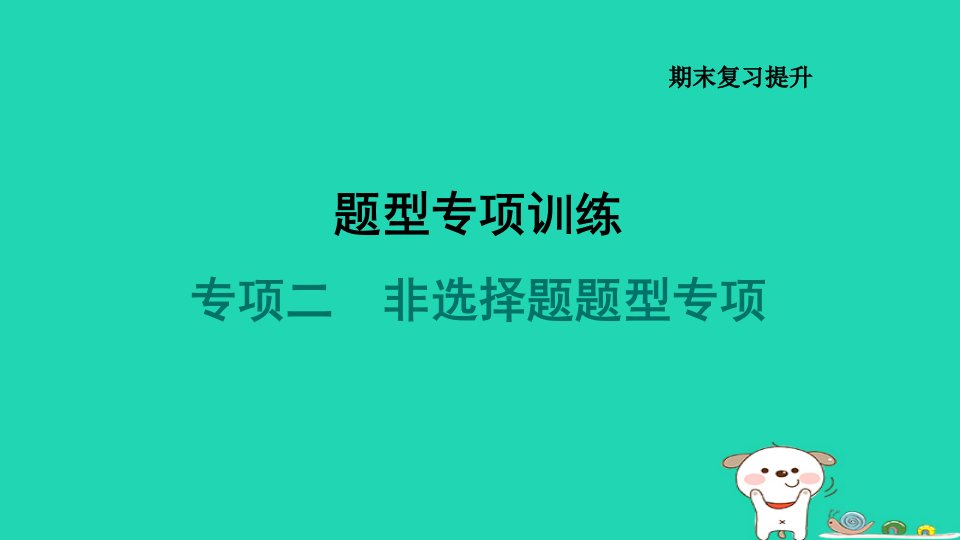 2024八年级历史下册专项二非选择题题型专项习题课件新人教版