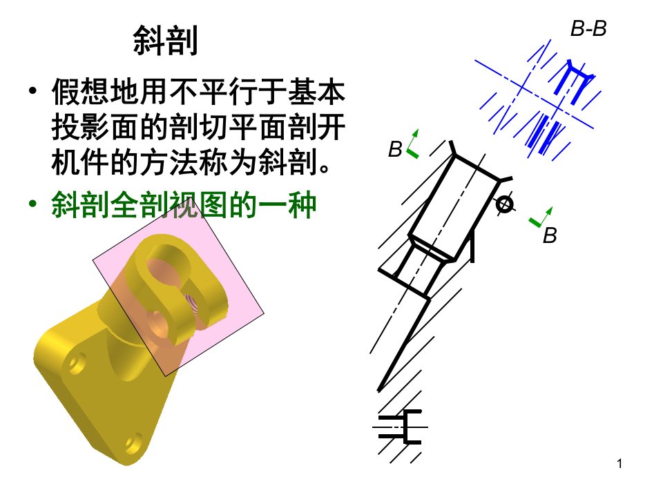 断面机械制图PPT课件