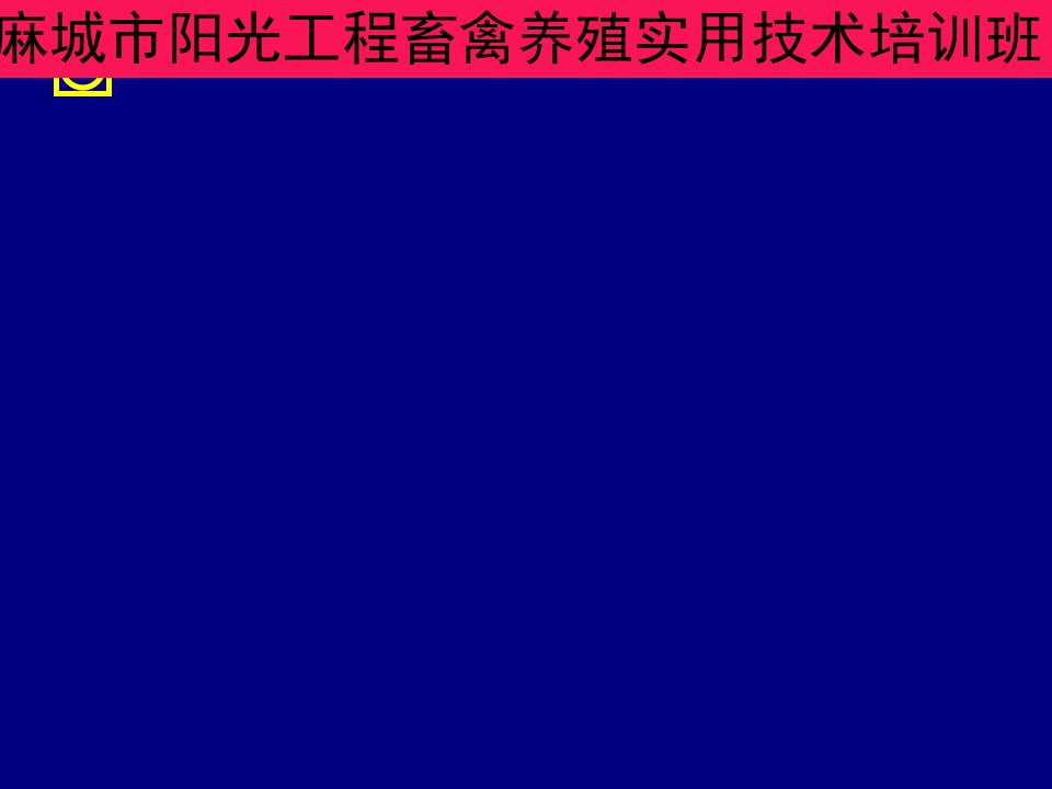 生态养鸡技术要点培训课件