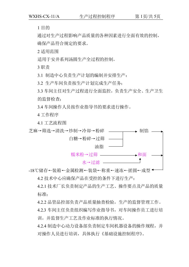 黑芝麻馅速冻汤圆的生产工艺.doc