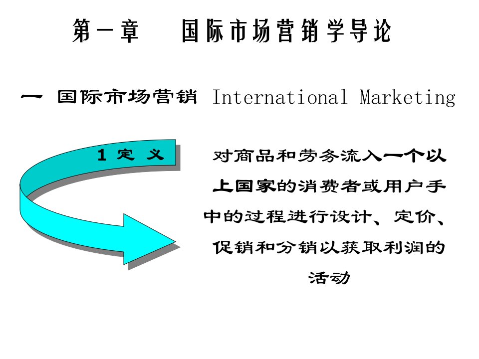 VIP专享国际市场营销课件1