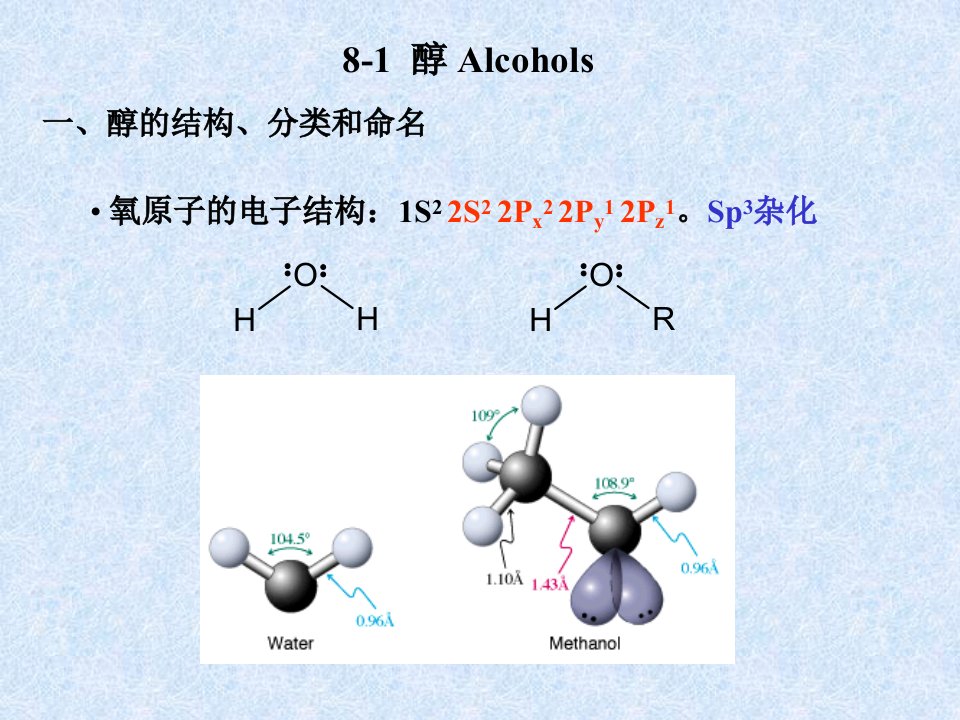 有机化学课件8醇酚醚ppt