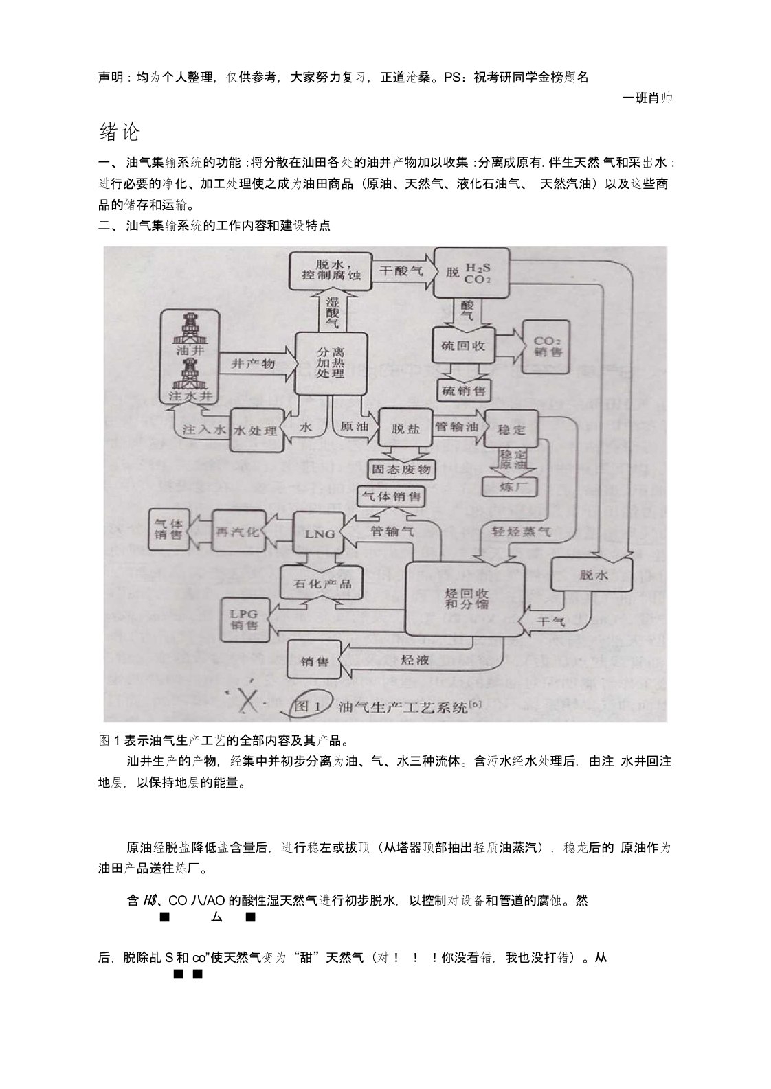 油气集输知识点