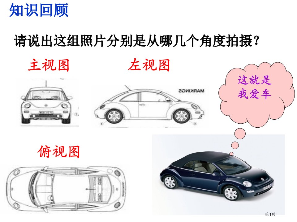 八年级数学由三视图描述几何体市名师优质课比赛一等奖市公开课获奖课件