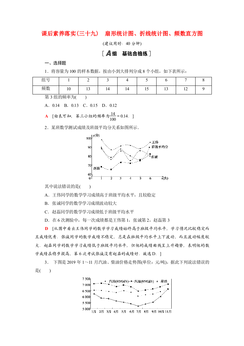 2021-2022学年新教材高中数学