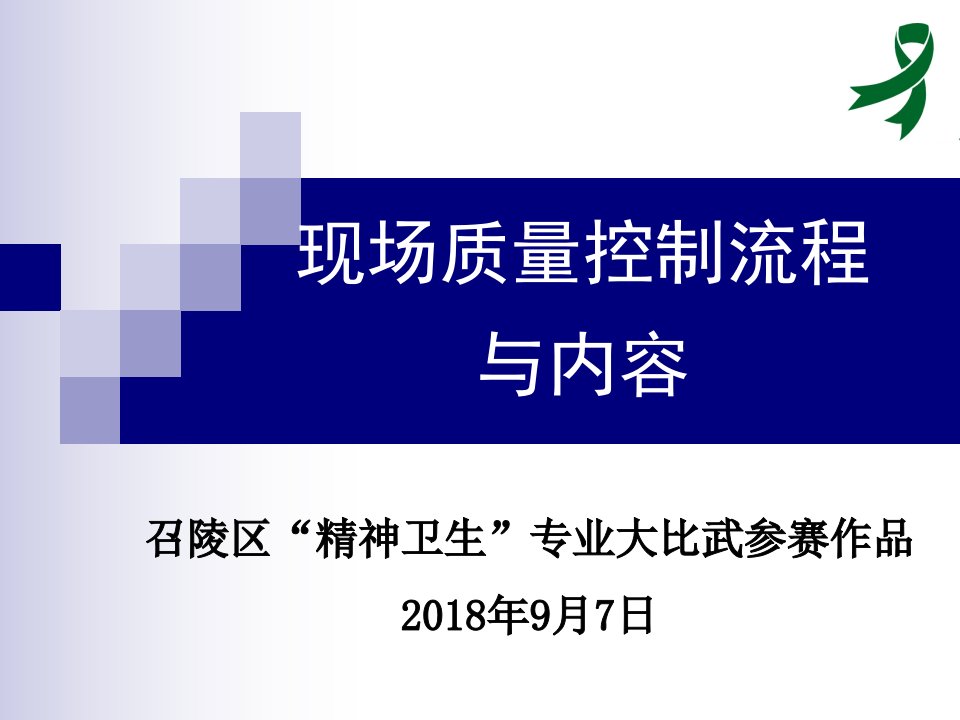 严重精神障碍患者管理现场质量控制流程与内容