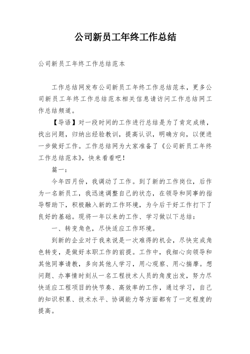 公司新员工年终工作总结_46