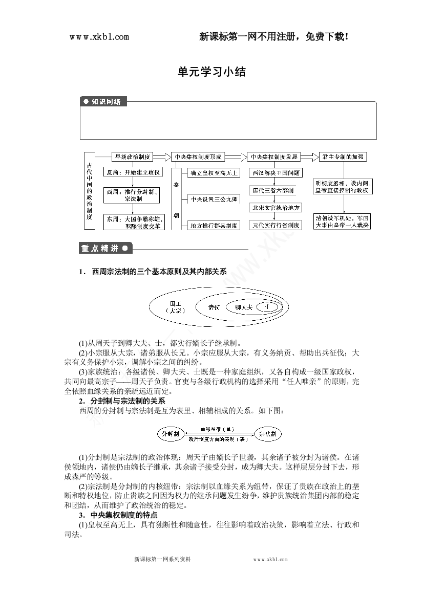 【小学中学教育精选】第一单元