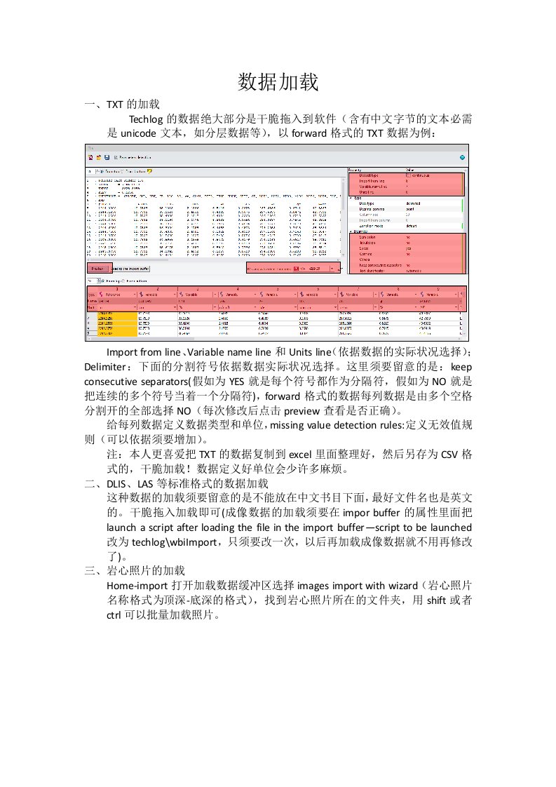 techlog操作手册