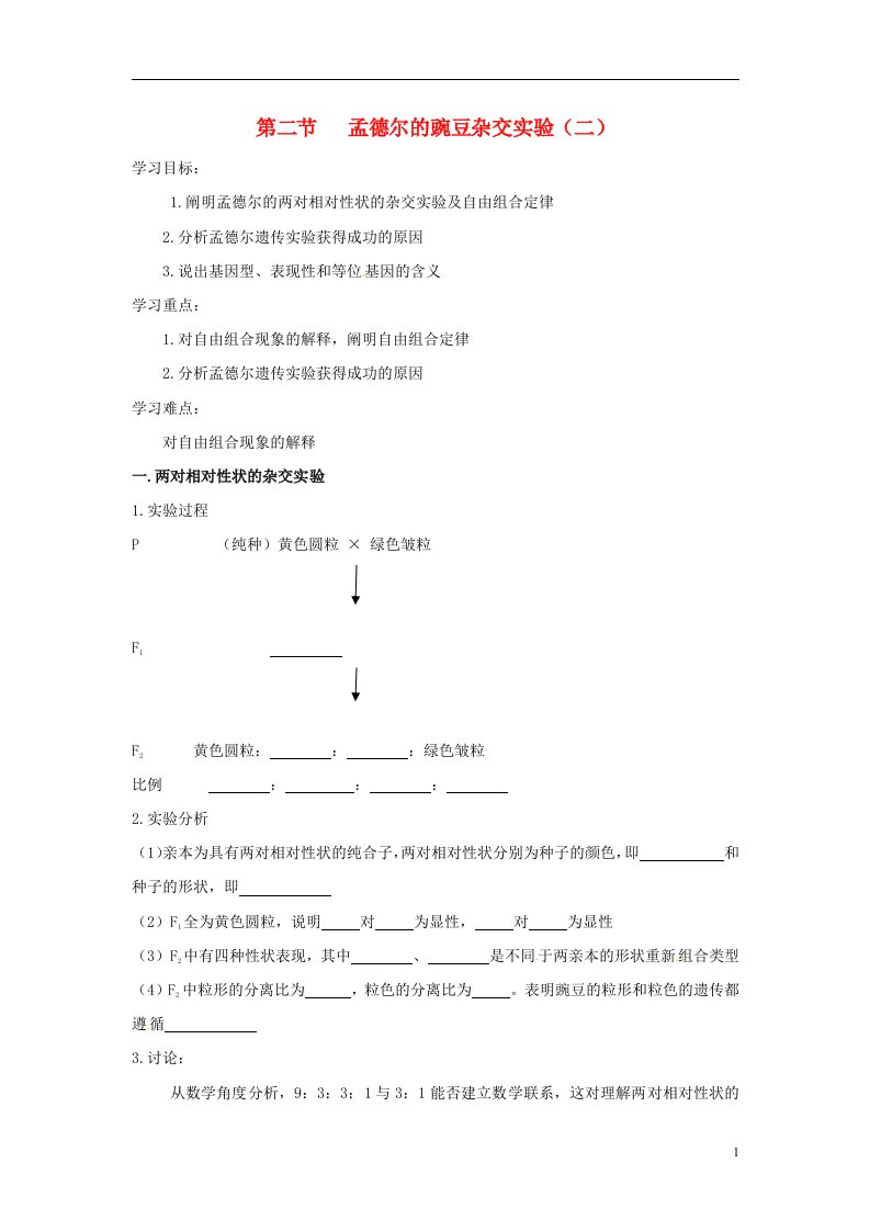 高中生物